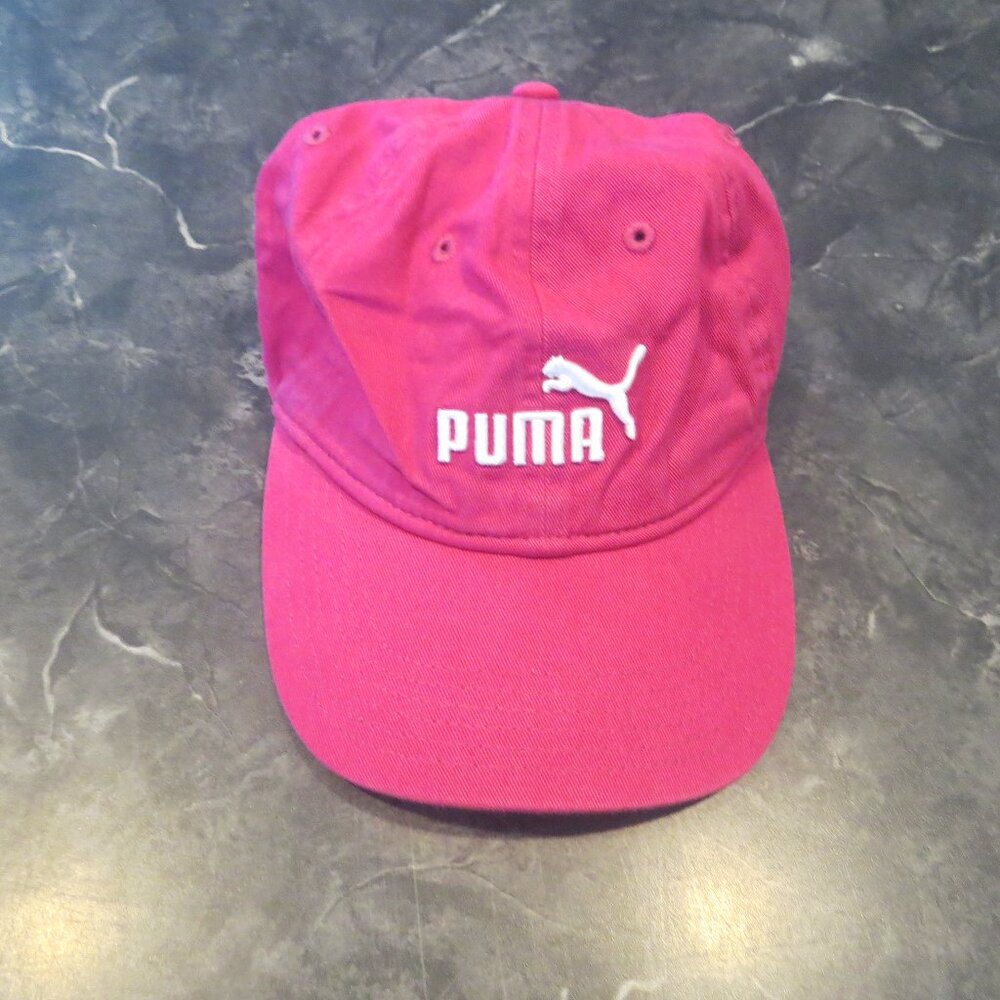 PUMA Adjustable Pink Baseball Cap – Athleisure Style - New Without Tags (B2)